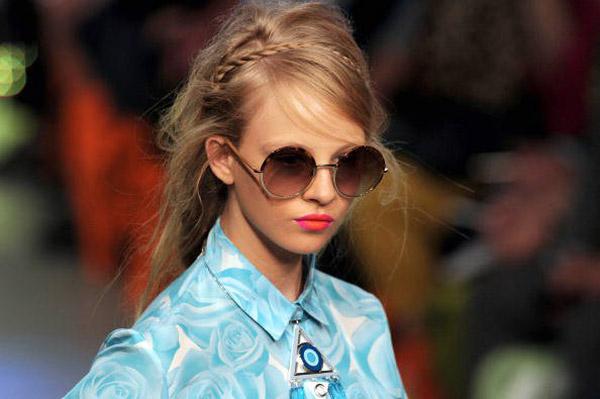 Holly Fulton gafas redondas s/s 2013Holly Fulton gafas redondas