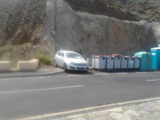 Vandalismo en el Roque de las Bodegas Vandalismo en el Roque de las Bodegas