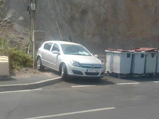 Vandalismo en el Roque de las Bodegas