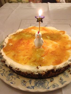 Tarta De Requesón Con Galletas De Avena A Los Cítricos Tarta De Requesón Con Galletas De Avena A Los Cítricos