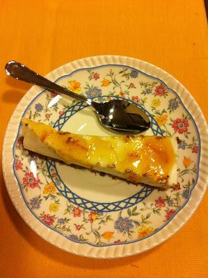 Tarta De Requesón Con Galletas De Avena A Los Cítricos Tarta De Requesón Con Galletas De Avena A Los Cítricos