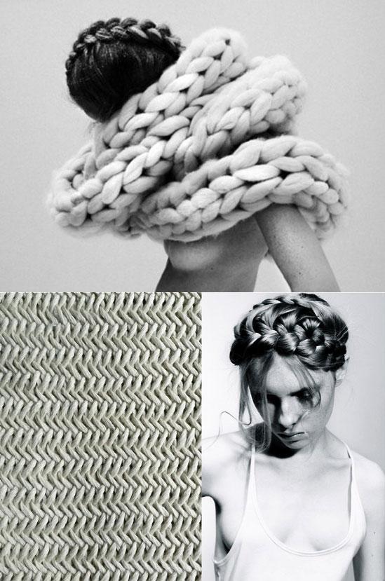 Vistiendo en punto Prendas de punto