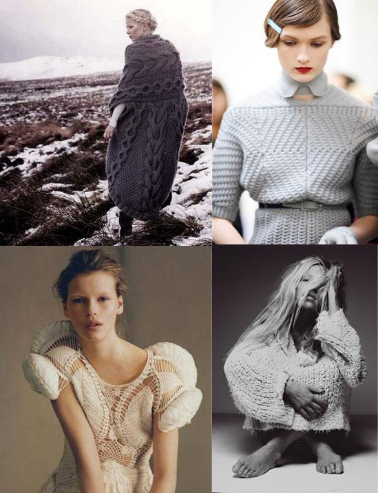 ¿Prendas o arte? Prendas de punto