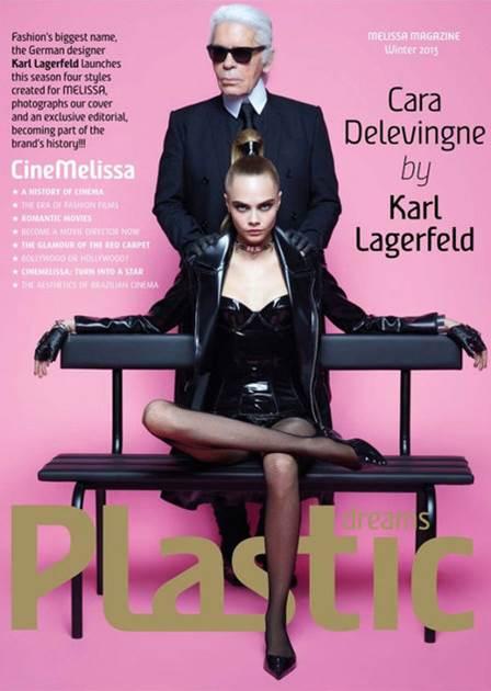Plastic Dreams,Cara Delevingne by Karl Lagerfeld