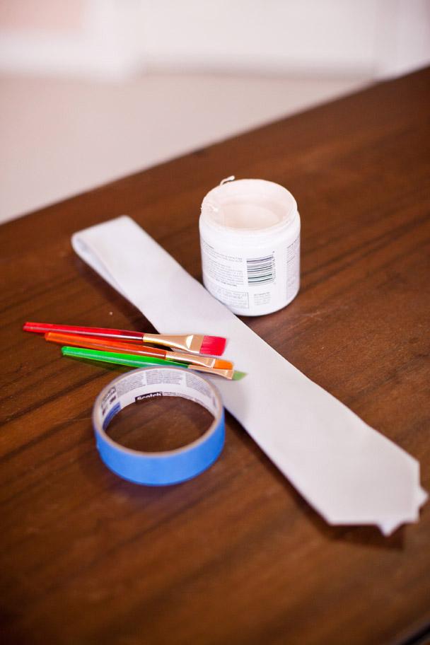 Regálale una corbata hecha por ti DIY chevron corbata del novio de la boda suministros del proyecto