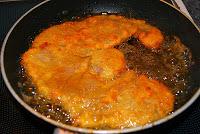 Escalope de Ternera con Ensalada y Pimientos del Padron Escalope de Ternera con Ensalada y Pimientos del Padron