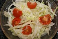 Escalope de Ternera con Ensalada y Pimientos del Padron Escalope de Ternera con Ensalada y Pimientos del Padron