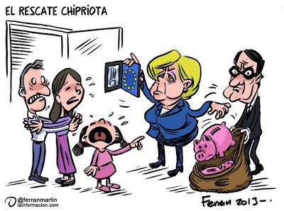 Los memes del corralito de Chipre “Corralito” a Chipre