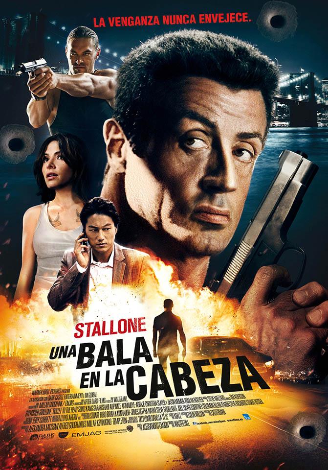 ©Warner Bros. cartel, poster, una bala en la cabeza, stallone,