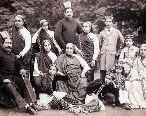 Familia Parsi de principios del siglo 20