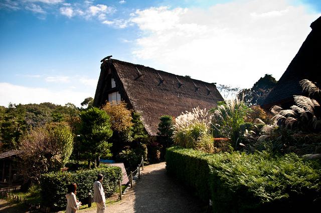 Excursión a Nihon Minkaen (日本民家園) Nihon Minka-en (日本民家園)