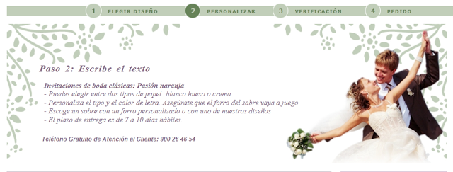 Invitaciones de boda Dream