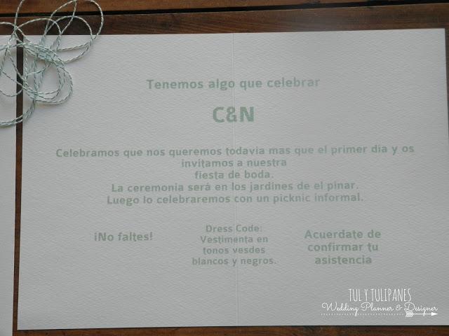 Invitaciones de boda Dream