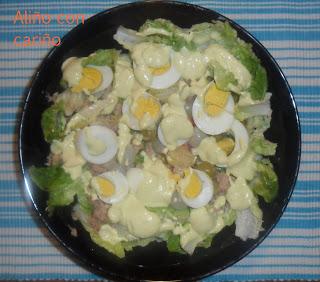 ENSALADA DE COGOLLOS CON “MAYOMOSTAZA” ENSALADA DE COGOLLOS CON “MAYOMOSTAZA”