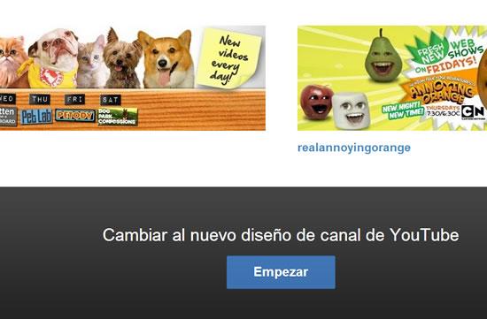 Youtube One Channel: Nuevo diseño para tu canal único de Youtube youtube-canales-6