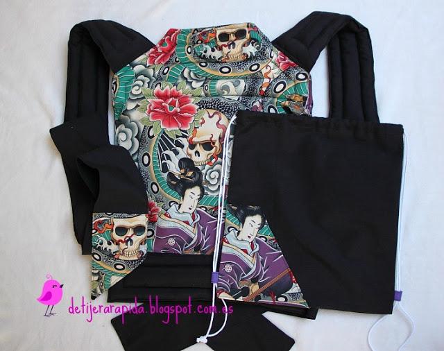 Un Mei Tai diferente y original. Un Mei Tai diferente y original.