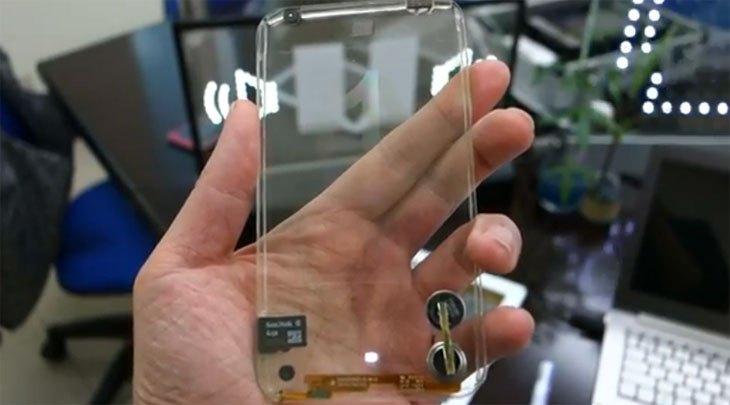 Smartphone transparente Smartphone Transparente