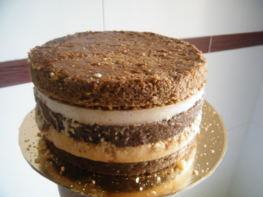 tarta de cumpleaños Tarta de café, baileys y toffee