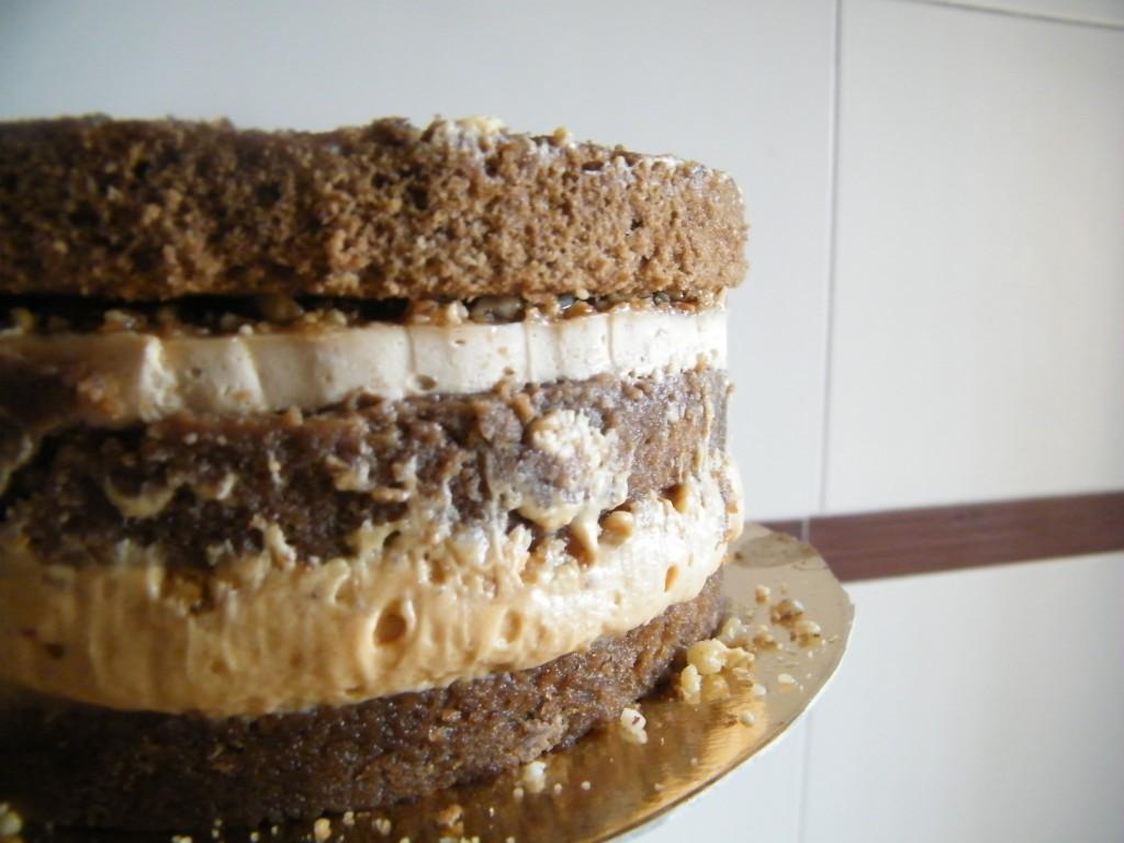 tarta cumpleaños Tarta de café, baileys y toffee