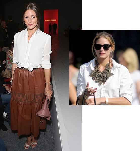 ss13 camisa blanca olivia palermo 2 ss13 camisa blanca olivia palermo 2 Prendas de la temporada: camisa blanca