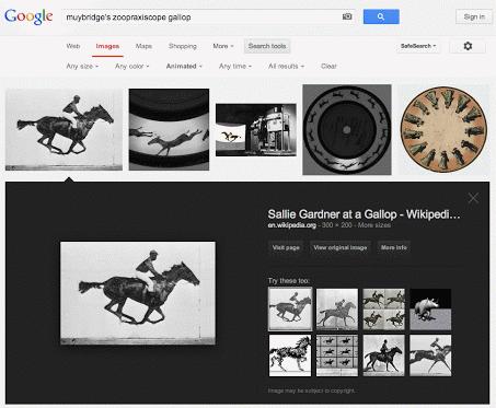 Google ahora mostrará en movimiento a los GIFs animados en su buscador de imágenes