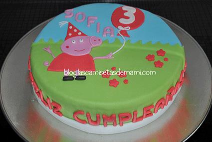 Una tarta de Peppa Pig paso a paso Tarta-Peppa-Pig-1
