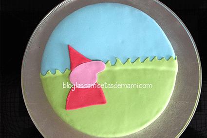 Una tarta de Peppa Pig paso a paso Tarta-Peppa-Pig-7