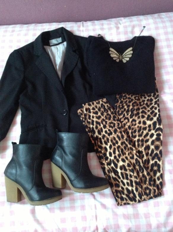 Cómo combinar una legging de leopardo IMG_1029