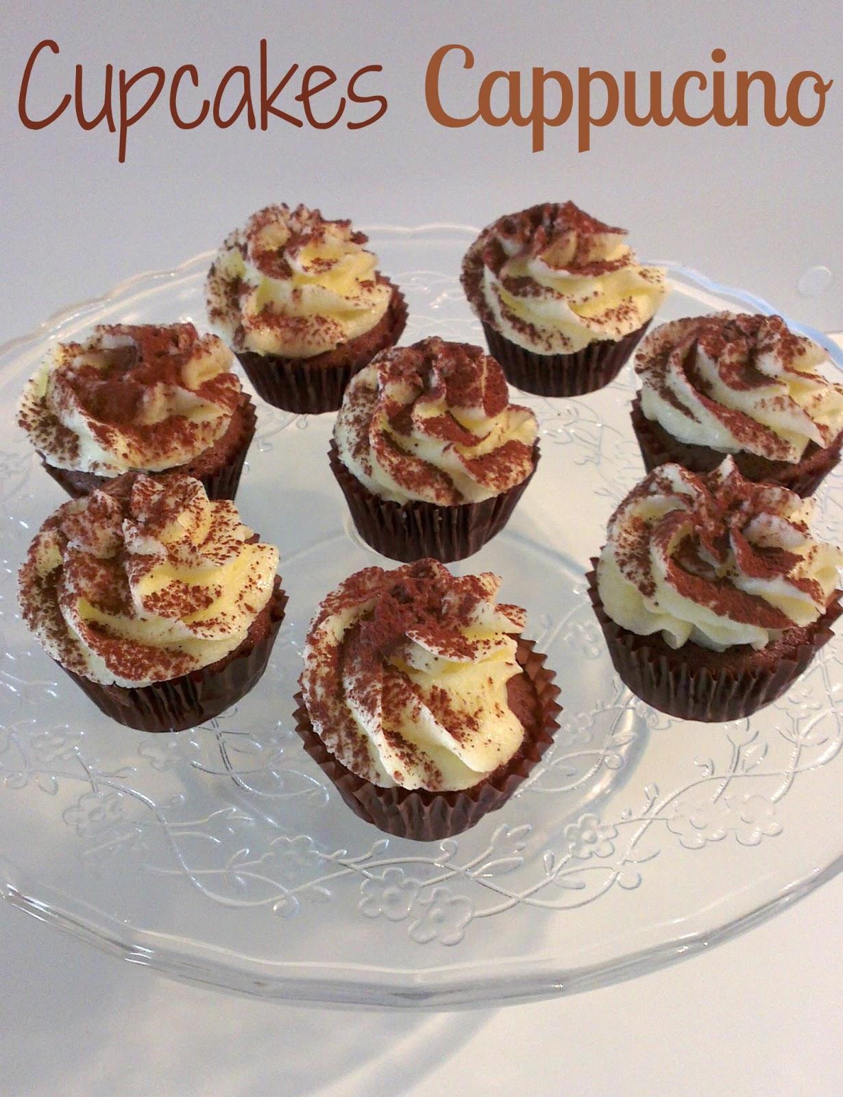 ♥ Cupcakes cappucino! Nº 18 del reto!! ♥ Cupcakes cappucino! Nº 18 del reto!!
