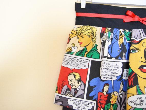 Falda a medida cómic. Falda a medida cómic.