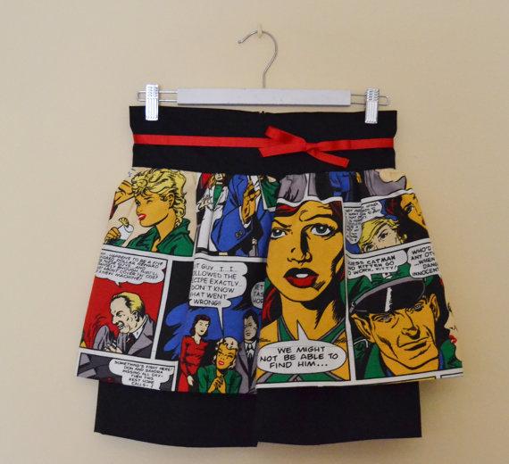 Falda a medida cómic. Falda a medida cómic.