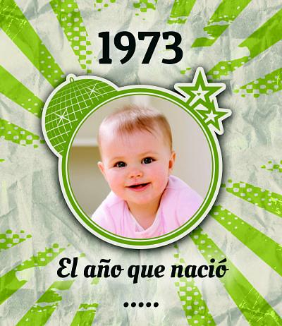 ¡Gana un vale regalo de Look and Remember! El año que tú naciste 1973