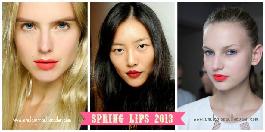 Tendencias Maquillaje Primavera 2013: Labios Frambuesa spring lips 2