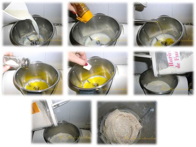 Pan integral con miel Pan integral con miel