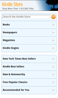 Ya se puede descargar el lector de ebooks Amazon Kindle para #Blackberry10 amazon-kindle-bb-10-store