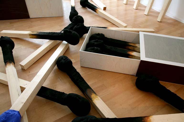Matchstick Men by Wolfgang Stiller Matchstick Men by Wolfgang Stiller