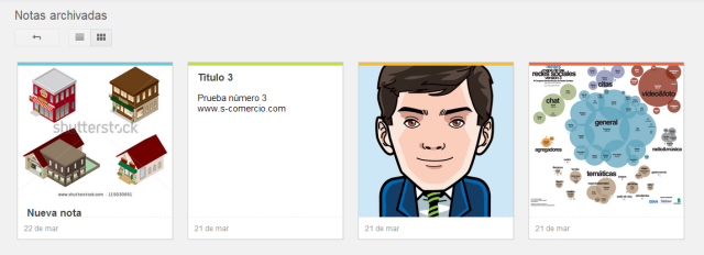 Google Keep, el nuevo servicio de gestión de notas de Google Notas