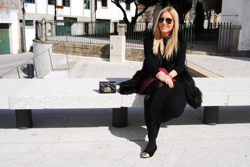 Burgundy skirt Porto. Burgundy skirt Porto.