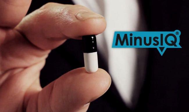 MinusIQ, la pastilla que reduce la inteligencia MinusIQ, la pastilla que reduce la inteligencia