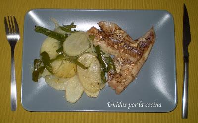 Filetes de Abadejo al Horno