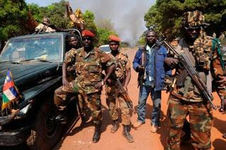 Rebeldes golpistas controlan República Centroafricana.
