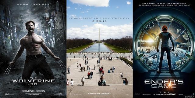 Más pósters ('Ender´s Game', 'Pacific Rim', 'White House Down'...)