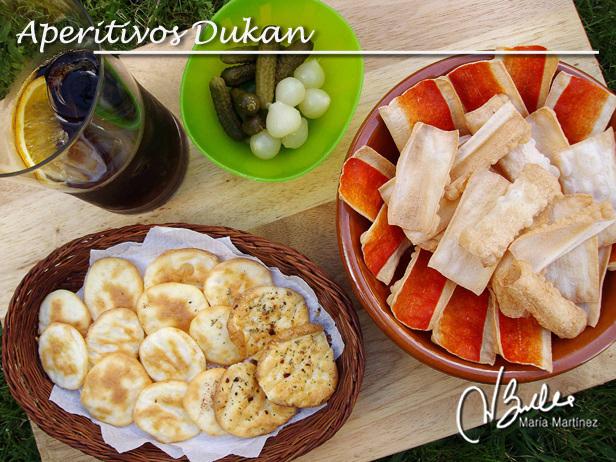 Chips de Surimi / Palitos de Cangrejo (Ataque) Aperitivos Dieta Dukan