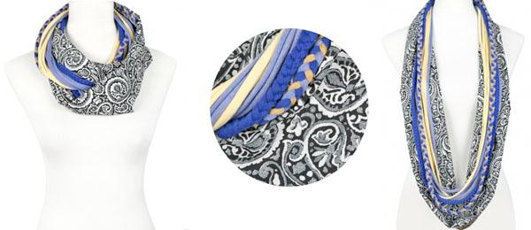 Saako: accesorios de diseño Made in Barcelona hechos a mano con tela reutilizadas saako collar fantasia