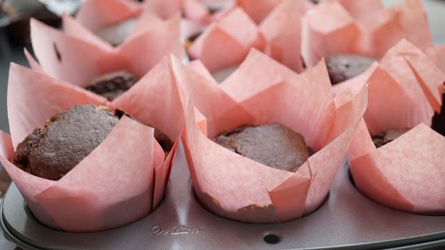 Muffins de Chocolate y Caramelo Muffins de Chocolate y Caramelo