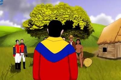 hugo chavez llegando al cielo