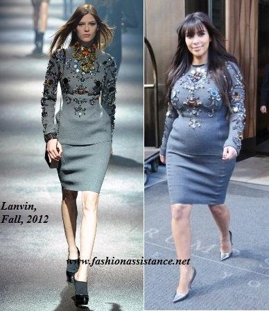 Kim Kardashian y sus estilismos de embarazada