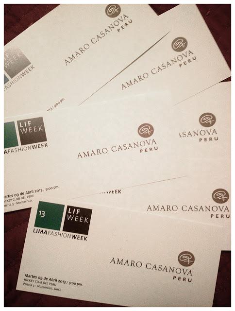 Amaro Casanova - Sorteo entradas Lifweek Amaro Casanova - Sorteo entradas Lifweek