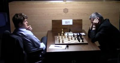 Fuenteovejuna, ¡todos a una!:  Magnus Carlsen  en el Torneo de Candidatos de Londres 2013 (XII)