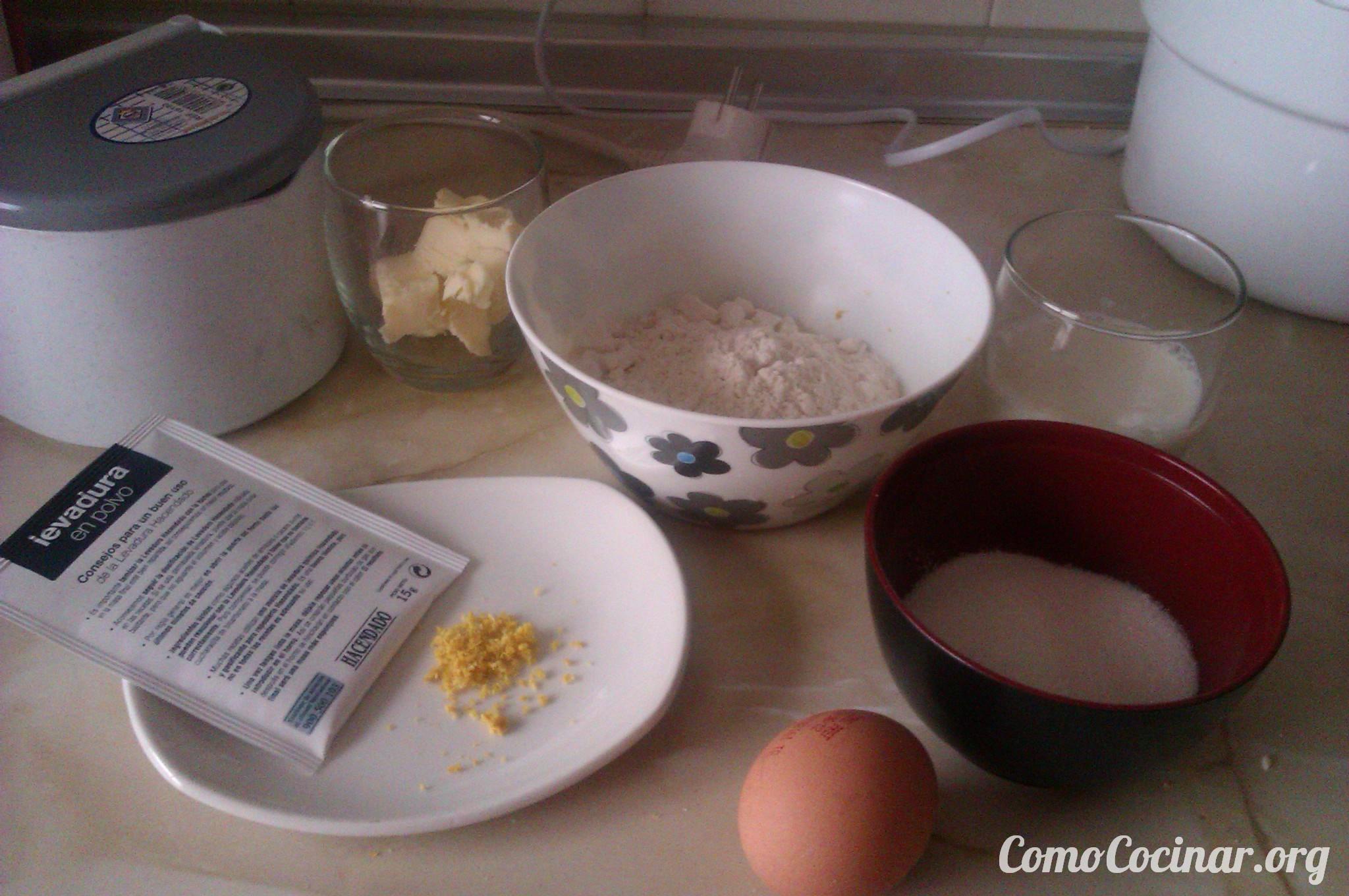 ¿Cómo hacer magdalenas al limón? Ingredientes magdalenas al limón